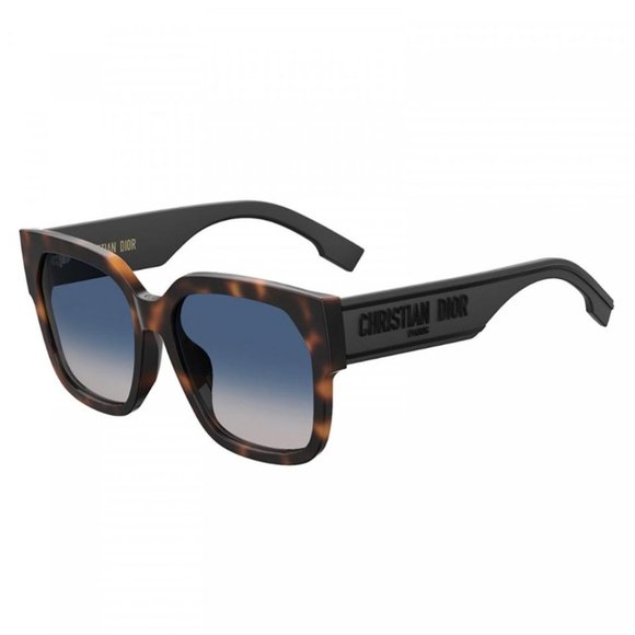 Dior Accessories - BRAND NEW DIOR DIORID 1/F 086 Dark Havana / Blue